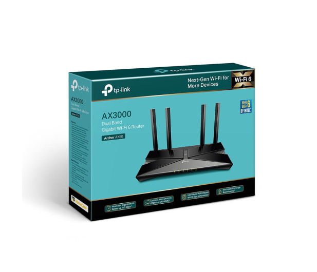 TP-Link Archer AX50 (3000Mb/s a/b/g/n/ac/ax) USB - 545317 - zdjęcie 2